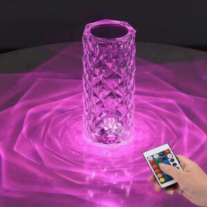 لامپ رومیزی کریستالی RGB